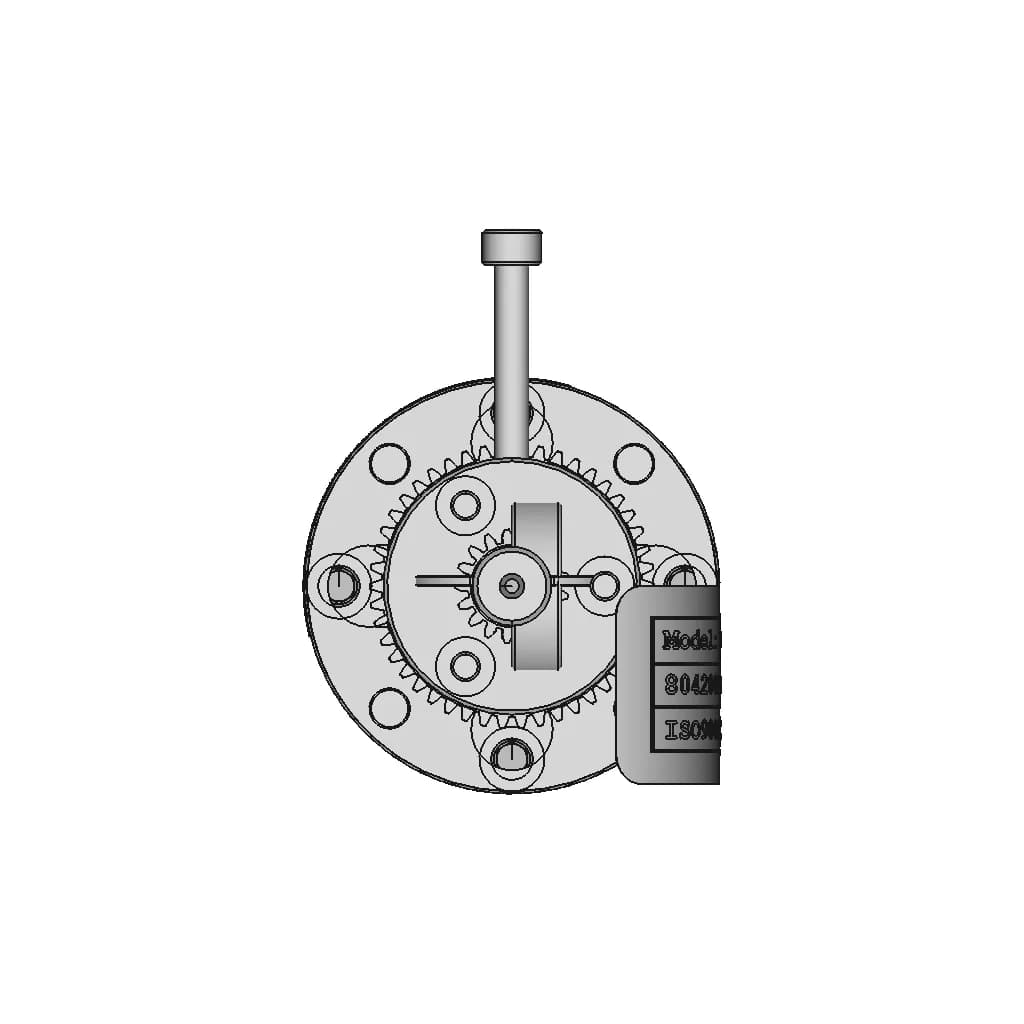 Plg42 Planetary Gear Reducer | 3D Engineering Design File_90_0_degree_snapshot