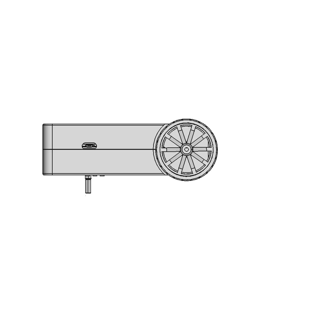 Single-Axis Balancing Robot - Downloadable CAD Representation_0_90_degree_snapshot