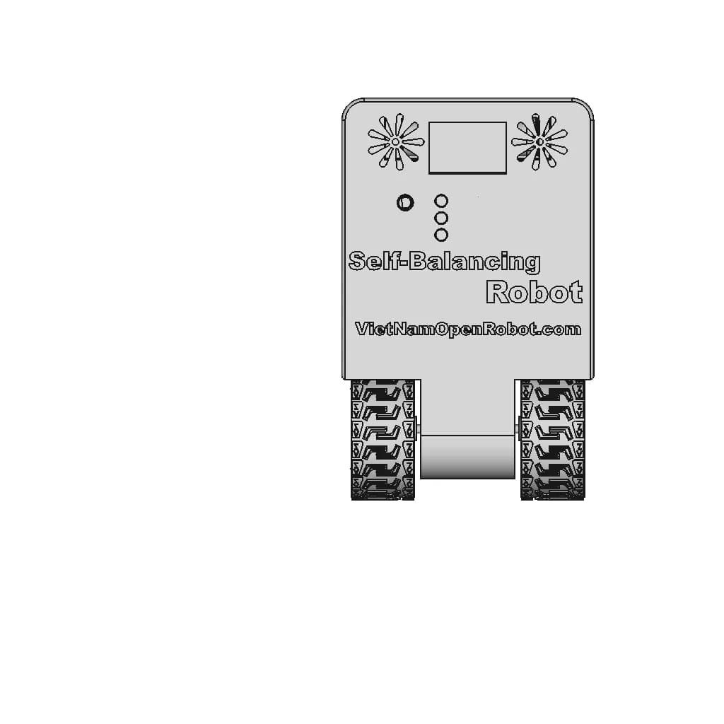 Single-Axis Balancing Robot - Downloadable CAD Representation_90_0_degree_snapshot