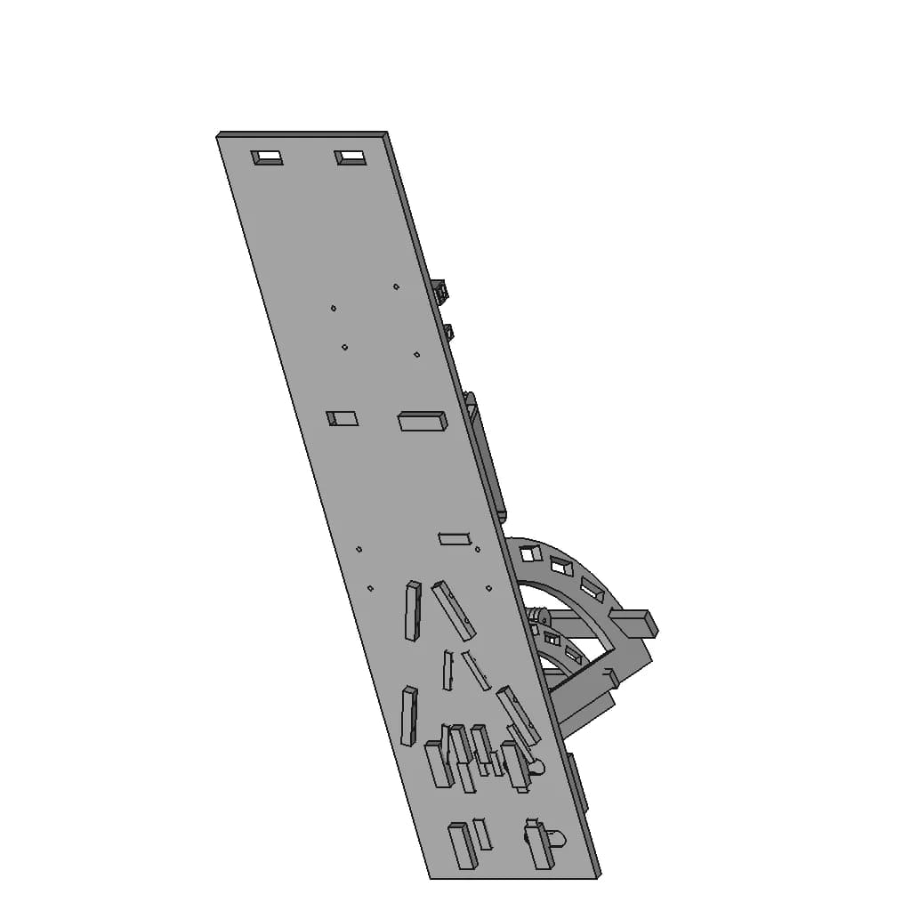Catapulta And Arduino | High-Quality CAD Model_60_30_degree_snapshot