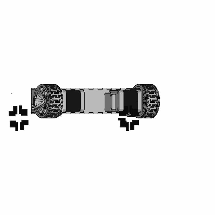 Balancing Robot - Standard Mechanical Component