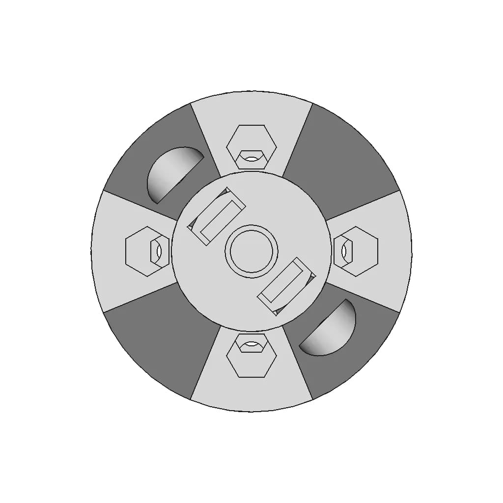 3 Dof Robotic Arm - Standard Mechanical Component_0_90_degree_snapshot