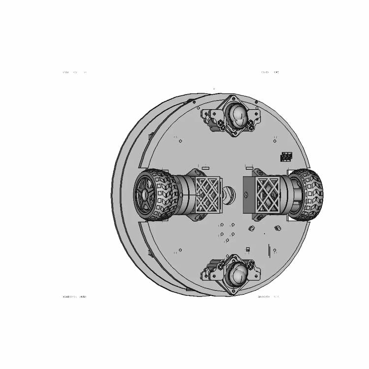 Painting (Drawing) Robot - Downloadable CAD Representation