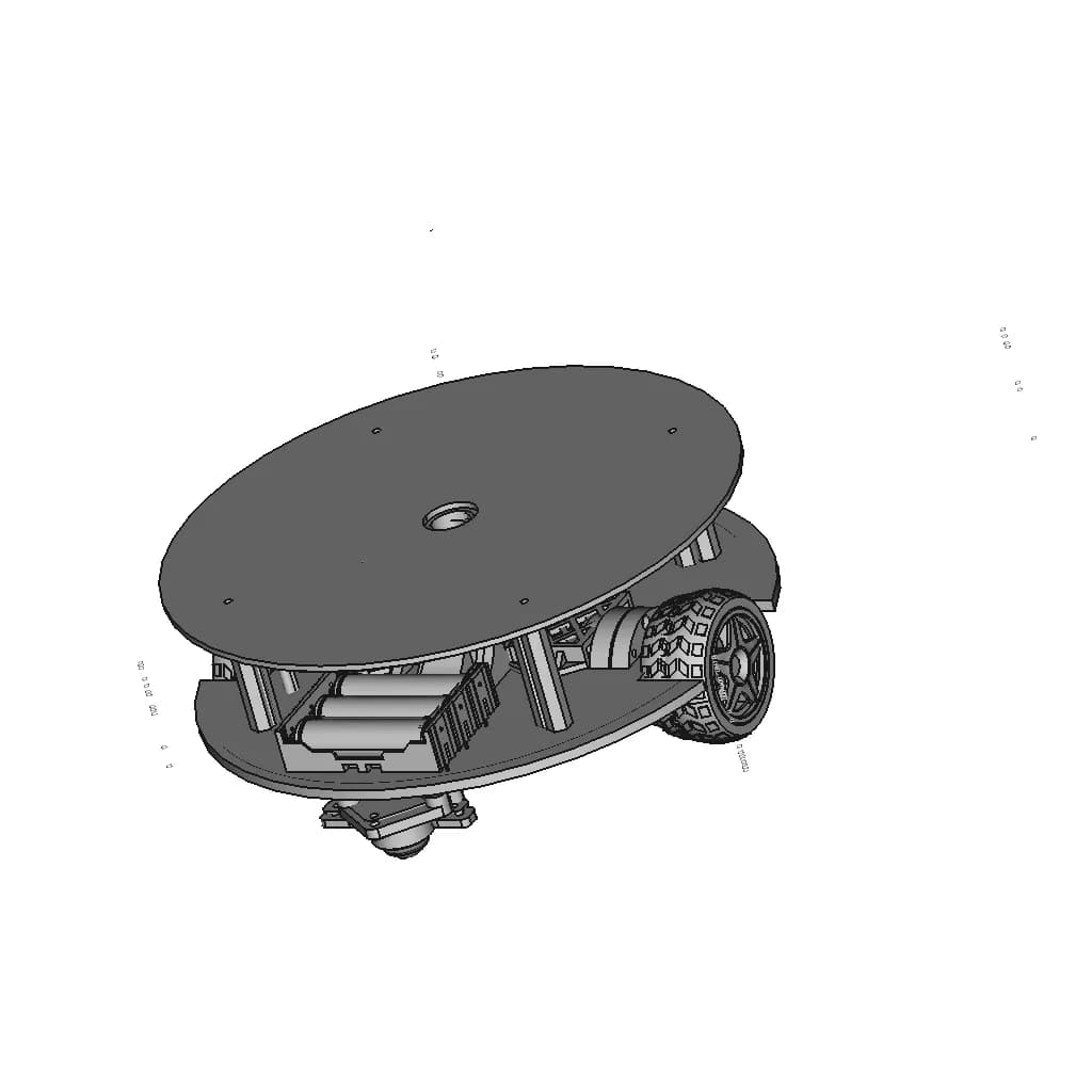 Painting (Drawing) Robot - Downloadable CAD Representation_60_30_degree_snapshot