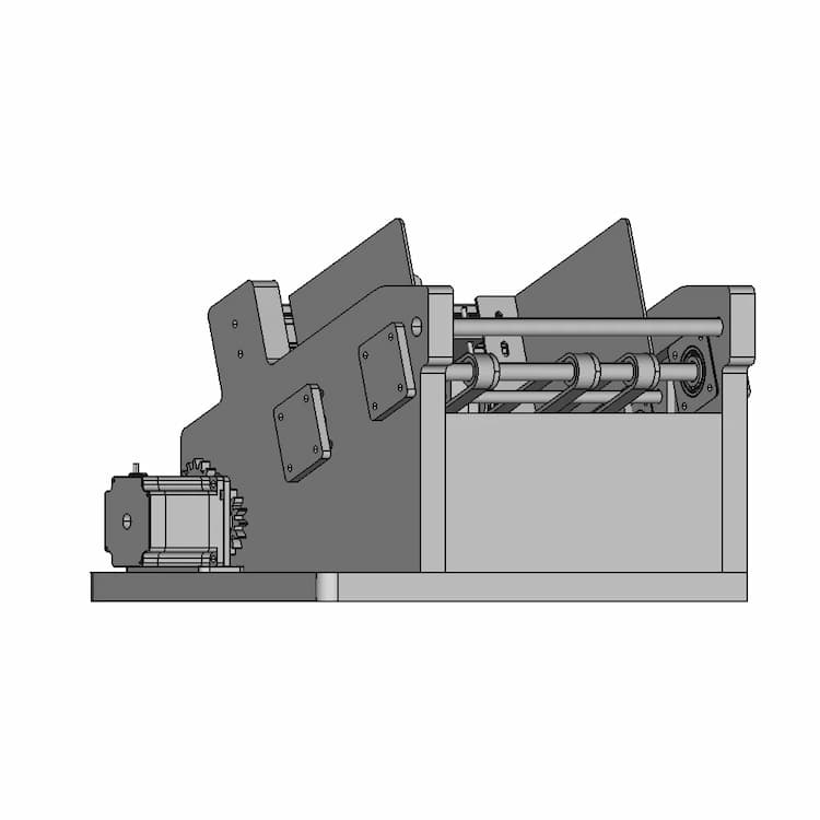 Friction Paper Feeder | High-Quality CAD Model