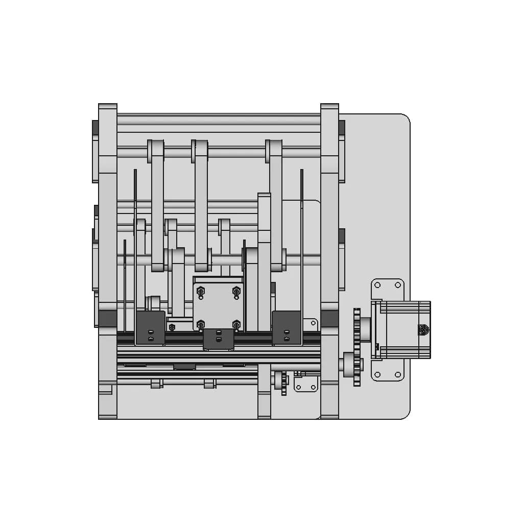 Friction Paper Feeder | High-Quality CAD Model_270_0_degree_snapshot
