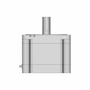 Nema 34 (Jk86Hs68-5904-08J) By Pro-Range | 3D Engineering Design File_0_270_degree_snapshot