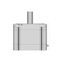 Nema 34 (Jk86Hs68-5904-08J) By Pro-Range | 3D Engineering Design File_0_90_degree_snapshot