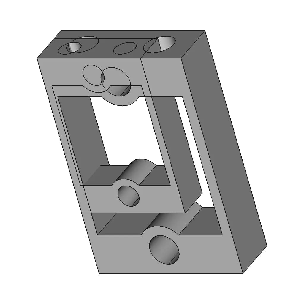 Tt Motor Bracket | 3D Engineering Design File_60_30_degree_snapshot