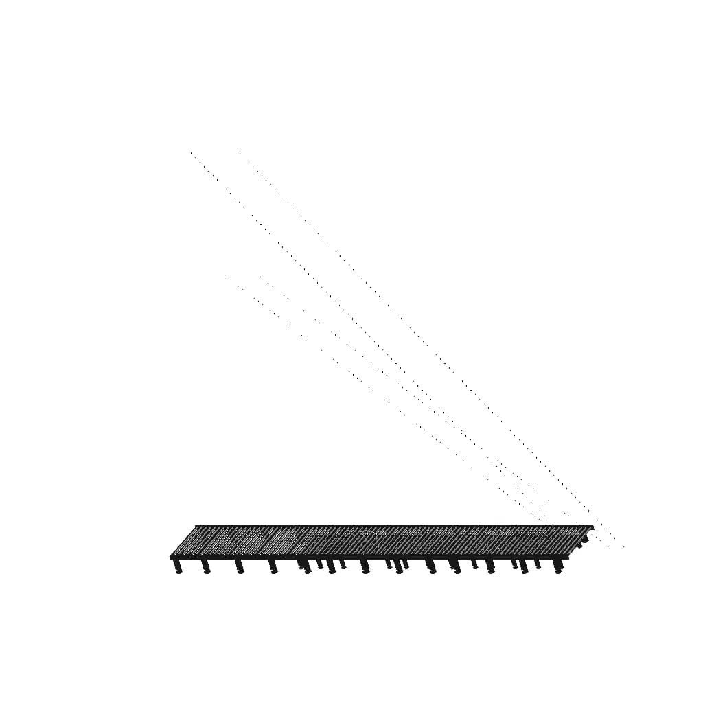 Idle Roller Conveyor | 3D Engineering Design File_60_30_degree_snapshot