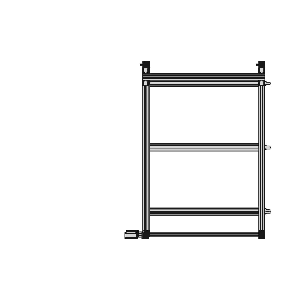 Xy Cartesian Experimental Setup | High-Quality CAD Model_270_0_degree_snapshot
