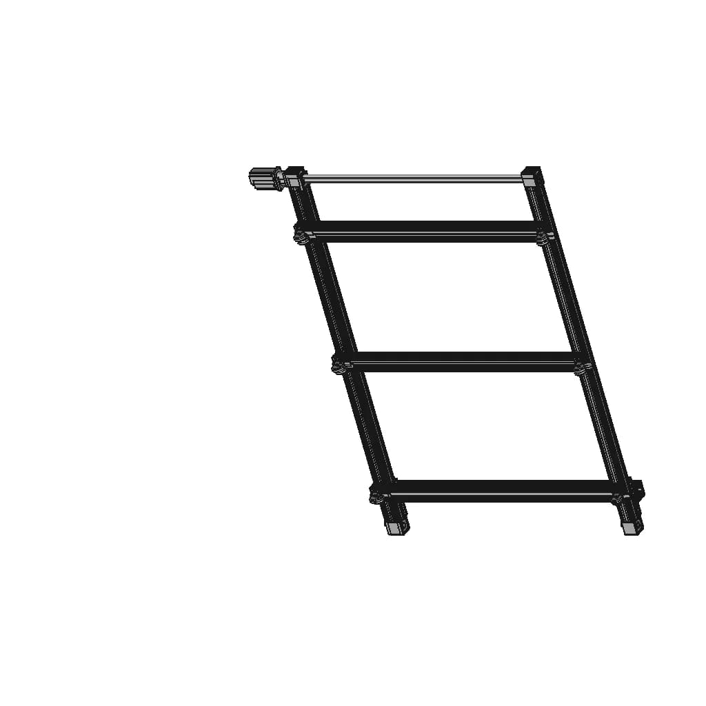 Xy Cartesian Experimental Setup | High-Quality CAD Model_60_30_degree_snapshot