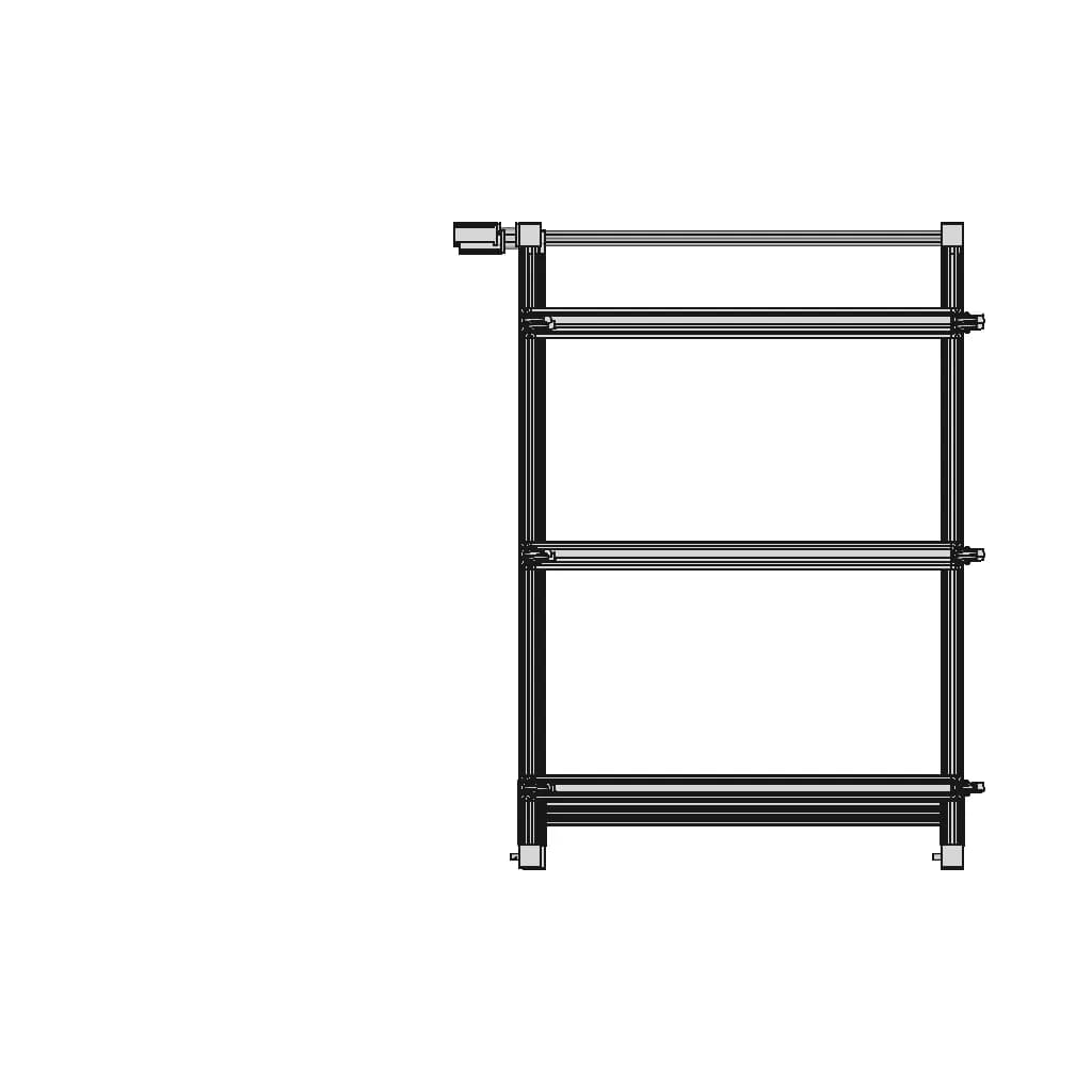 Xy Cartesian Experimental Setup | High-Quality CAD Model_90_0_degree_snapshot