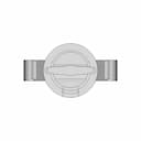 3D Printable Chassis & Body For Line Follower/Maze Solving Robot | High-Quality CAD Model_0_0_degree_snapshot