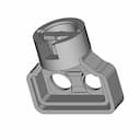 3D Printable Chassis & Body For Line Follower/Maze Solving Robot | High-Quality CAD Model_60_30_degree_snapshot