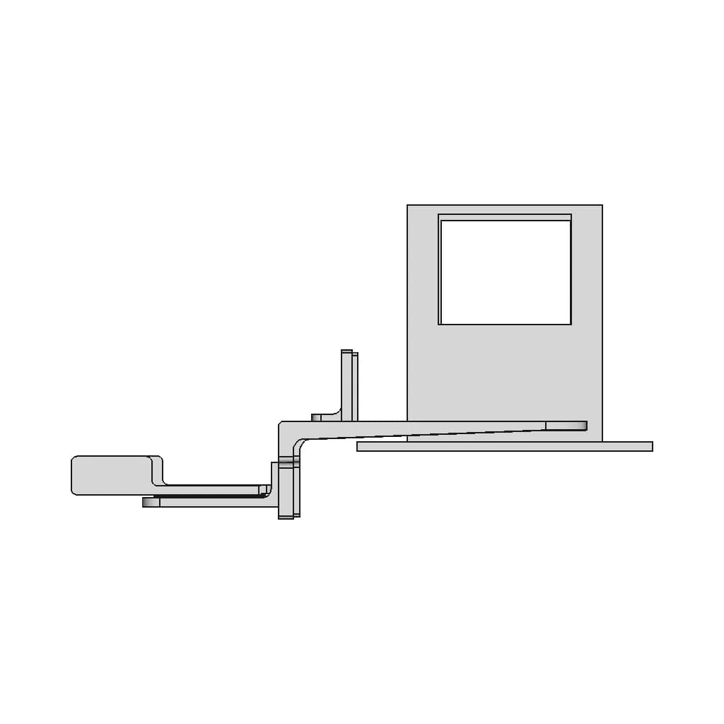 Picking Up Mechanism For Servo - Downloadable CAD Representation_0_0_degree_snapshot