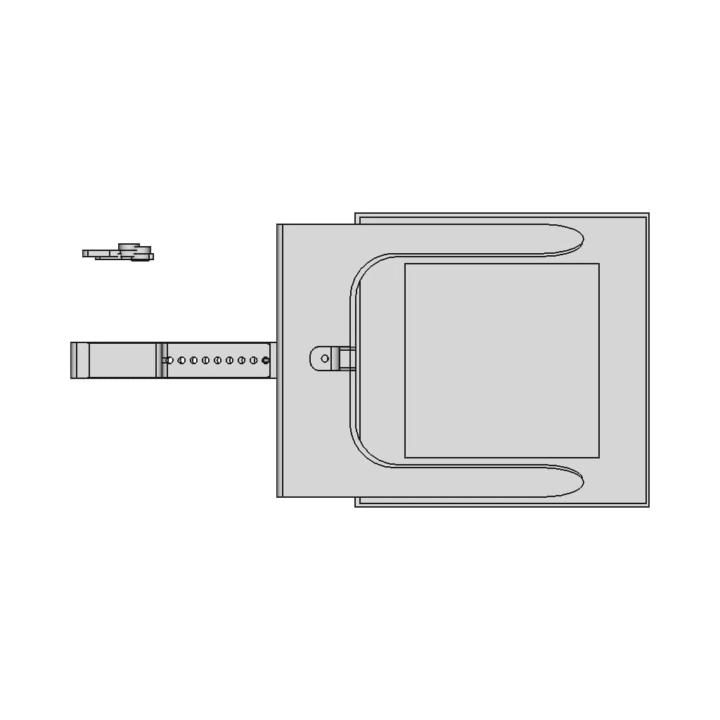 Picking Up Mechanism For Servo - Downloadable CAD Representation_270_0_degree_snapshot