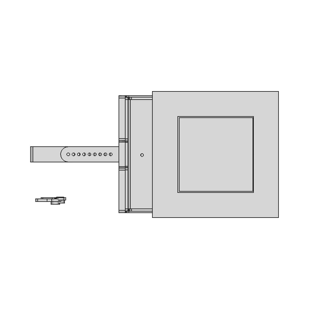 Picking Up Mechanism For Servo - Downloadable CAD Representation_90_0_degree_snapshot