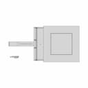 Picking Up Mechanism For Servo - Downloadable CAD Representation_90_0_degree_snapshot