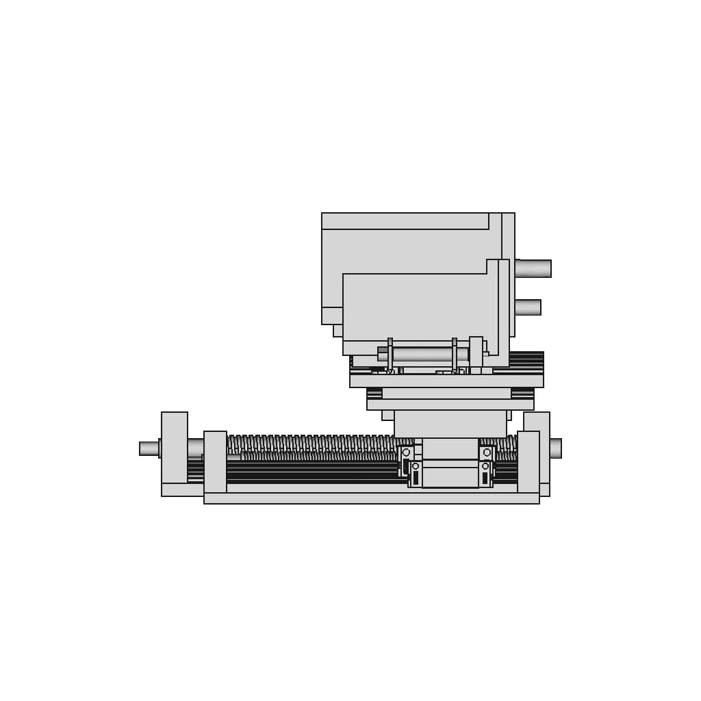 Ball Screw Assly | 3D Engineering Design File_0_90_degree_snapshot