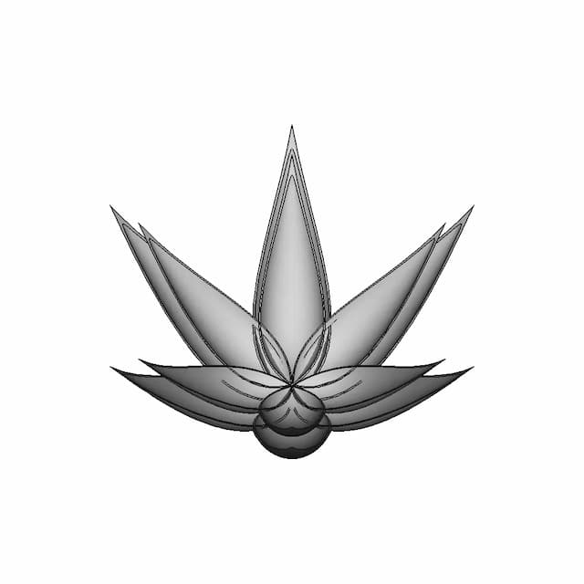 Flower - Downloadable CAD Representation