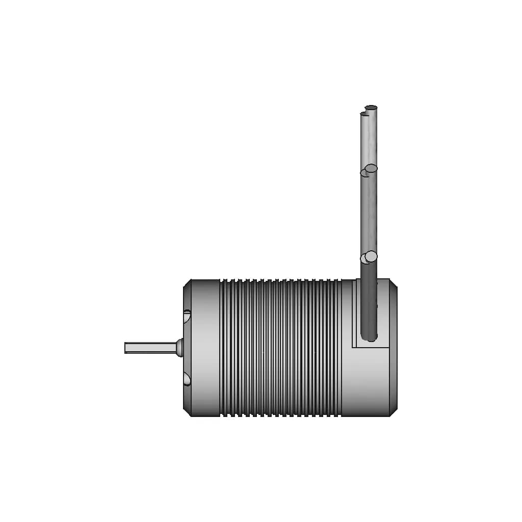 Spektrum Firma 2-1 2300Kv Inrunner Bldc Motor | High-Quality CAD Model_0_0_degree_snapshot