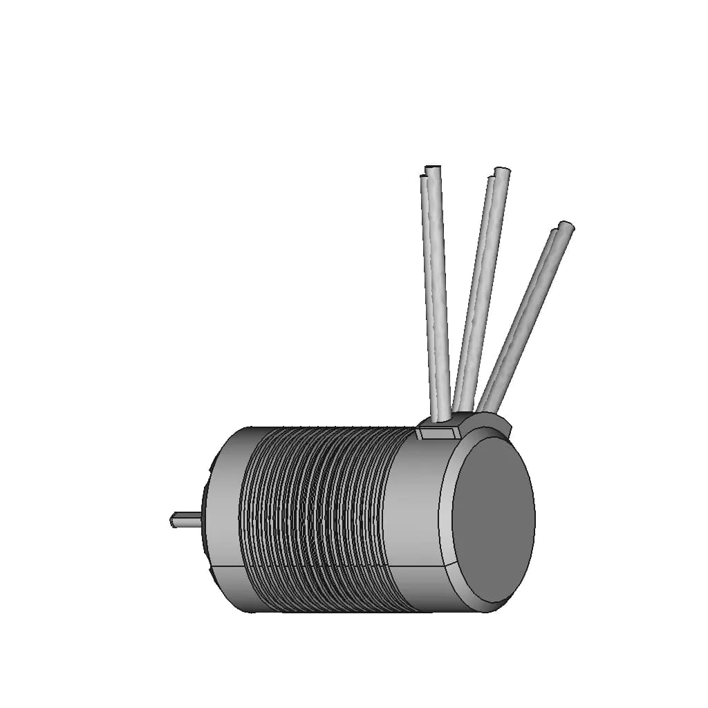 Spektrum Firma 2-1 2300Kv Inrunner Bldc Motor | High-Quality CAD Model_60_30_degree_snapshot