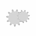 Sprocket Chain No40 Compare Angle - Downloadable CAD Representation_270_0_degree_snapshot