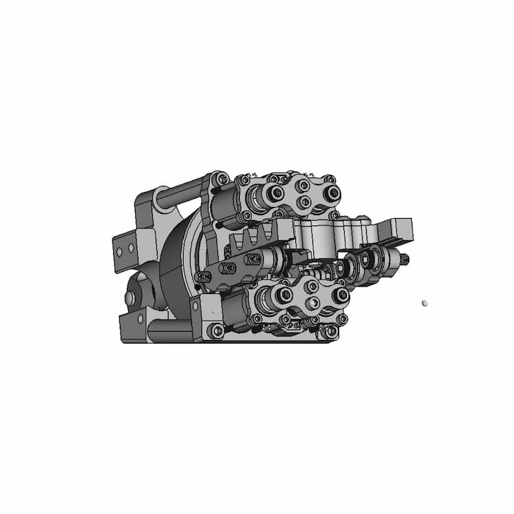 Flywheel Flipper 12Lb Mechanism | High-Quality CAD Model