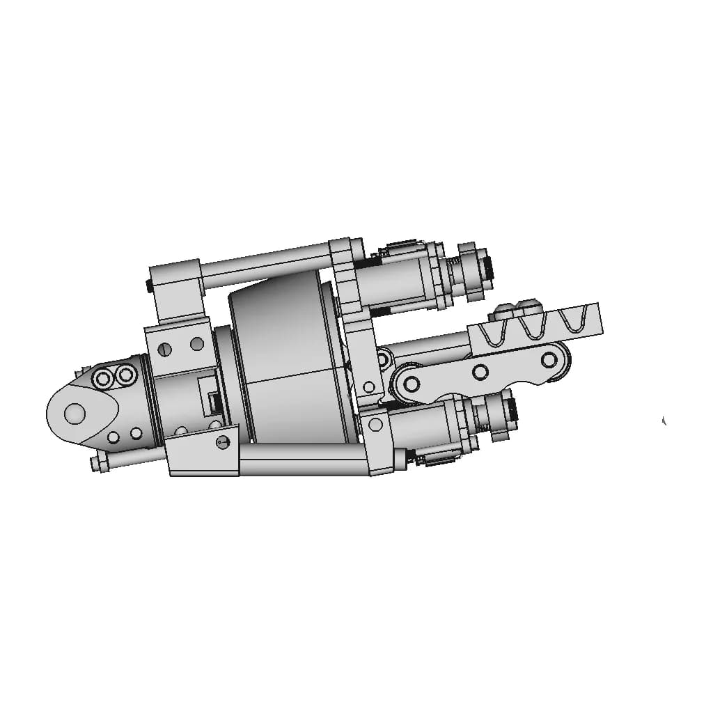 Flywheel Flipper 12Lb Mechanism | High-Quality CAD Model_0_90_degree_snapshot