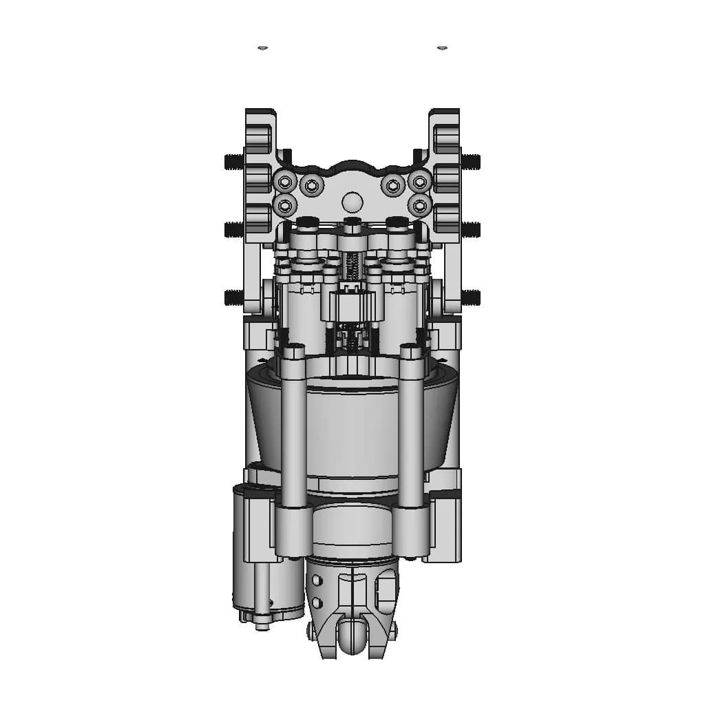 Flywheel Flipper 12Lb Mechanism | High-Quality CAD Model_270_0_degree_snapshot