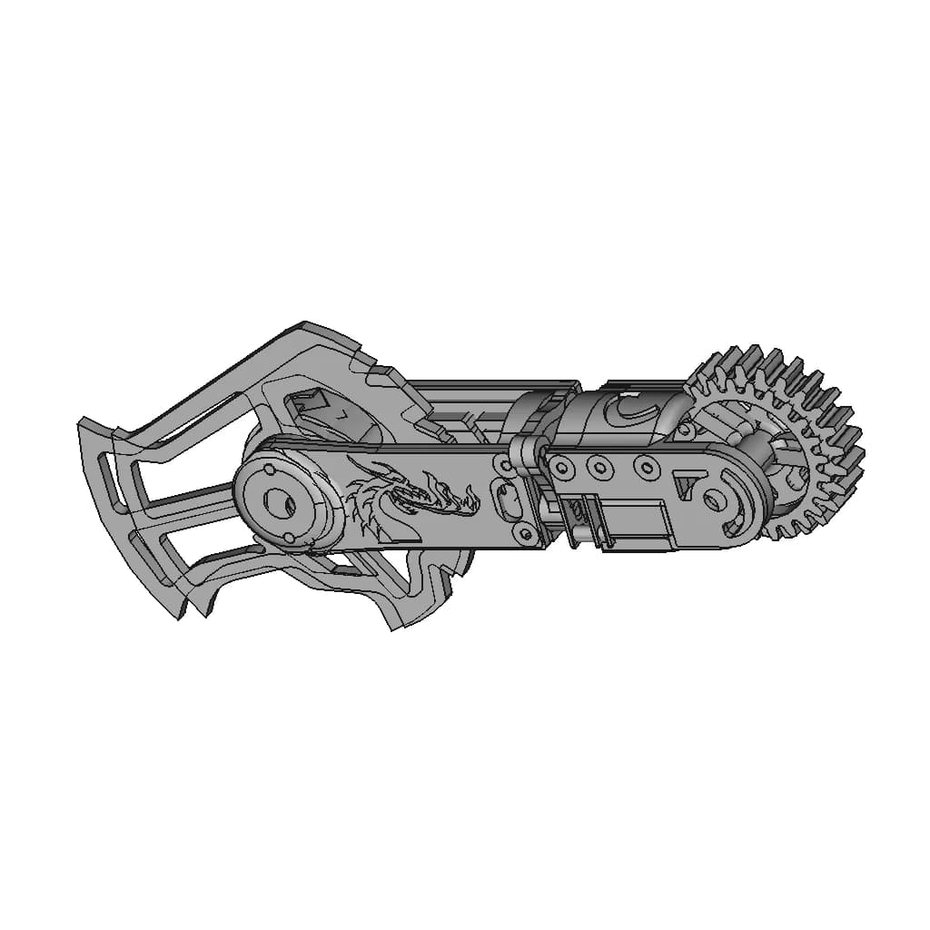 Tilting Arm Assembly - Standard Mechanical Component_60_30_degree_snapshot