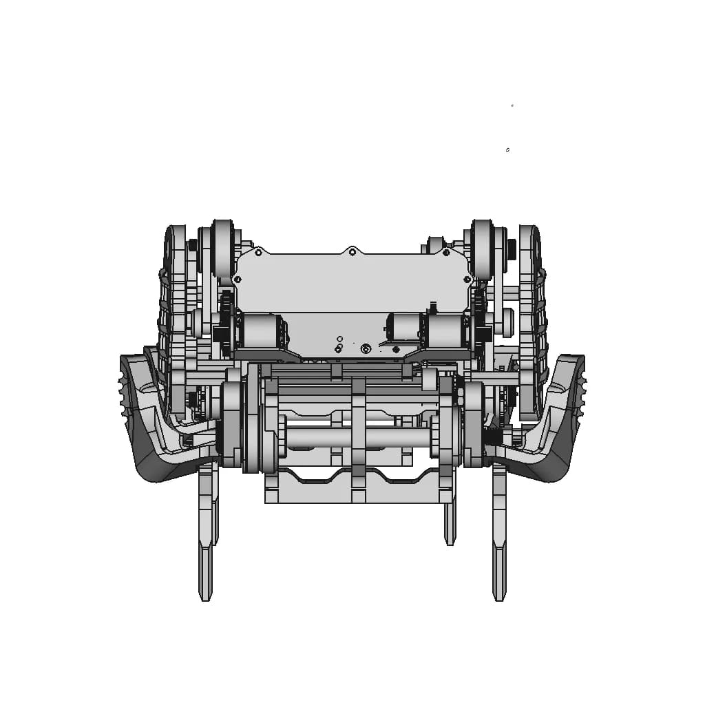 8S 12Lb Cluster Half (8Lbs) - Standard Mechanical Component_0_0_degree_snapshot