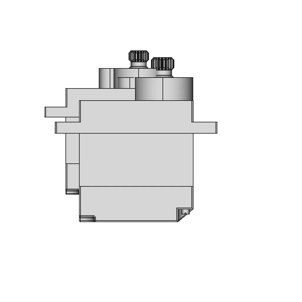 Backup Off Servomotor-Mg90S - Standard Mechanical Component_0_90_degree_snapshot
