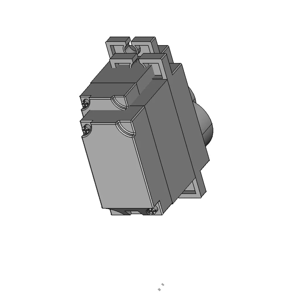 Backup Off Servomotor-Mg90S - Standard Mechanical Component_60_30_degree_snapshot