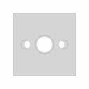 Big Square With A Big Hole In Middle And 2 Other Holes | High-Quality CAD Model_0_0_degree_snapshot