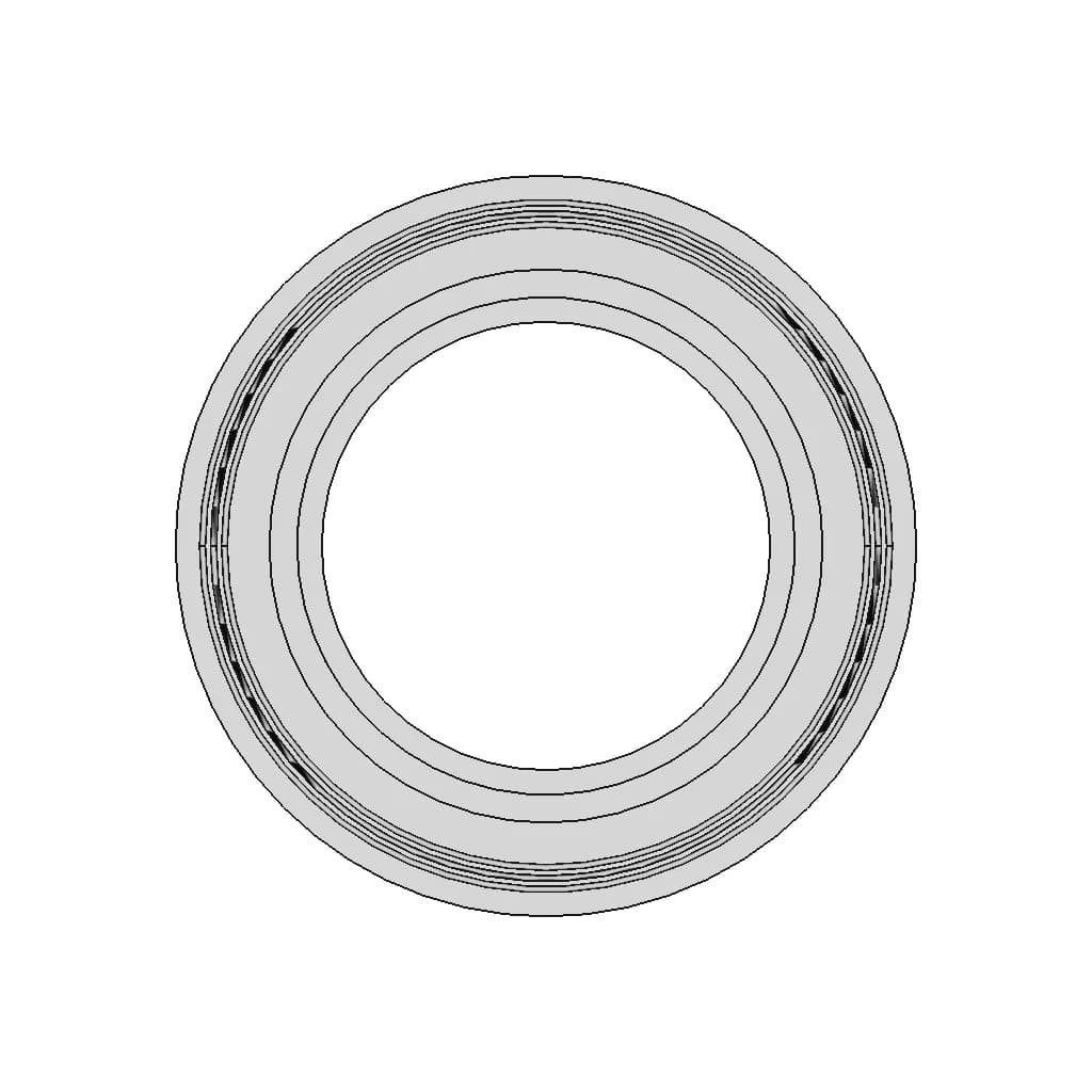Rc Wheel And Tire 80Mm | High-Quality CAD Model_0_0_degree_snapshot
