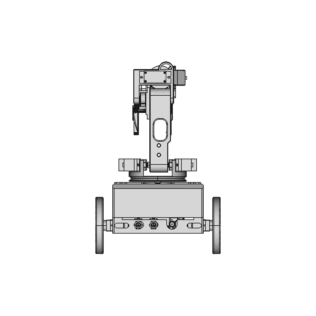 3D Printed Arduino Servo Platform With Robotic Arm | 3D Engineering Design File_0_0_degree_snapshot