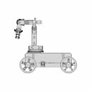 3D Printed Arduino Servo Platform With Robotic Arm | 3D Engineering Design File_0_270_degree_snapshot