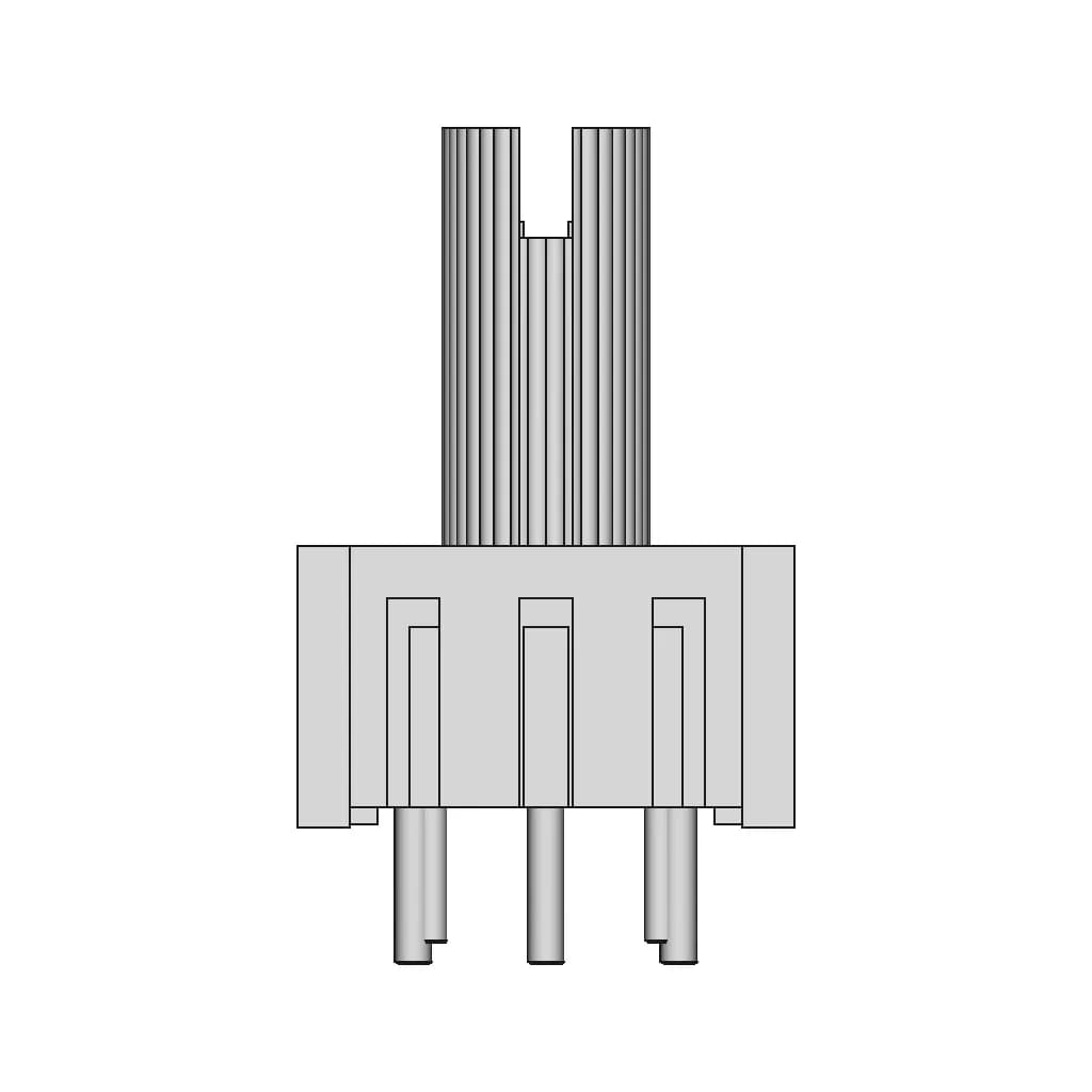 3386P 8Mm Knob Trim Pot - Downloadable CAD Representation_90_0_degree_snapshot
