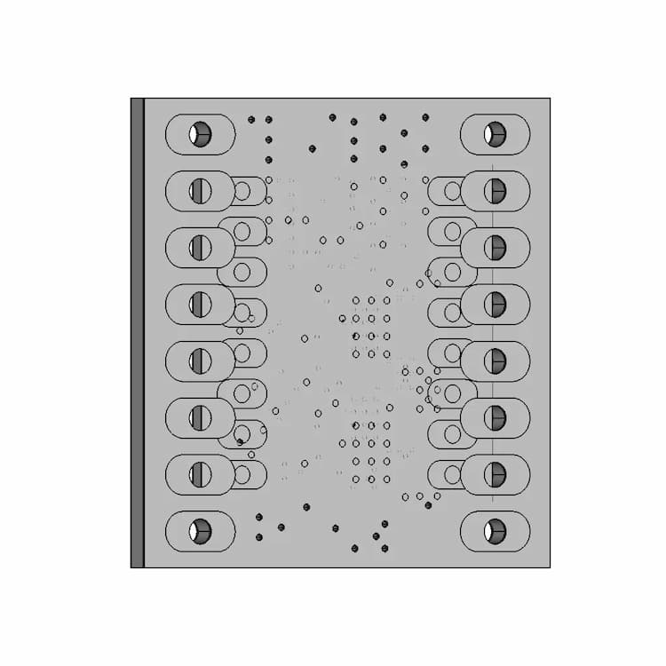 M2X10A Motor Driver 10A Tb6612Fng - Downloadable CAD Representation