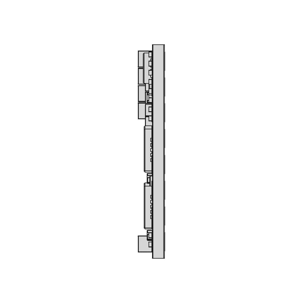 M2X10A Motor Driver 10A Tb6612Fng - Downloadable CAD Representation_0_90_degree_snapshot
