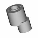 Roda Mecanum Robotic - Downloadable CAD Representation_60_30_degree_snapshot