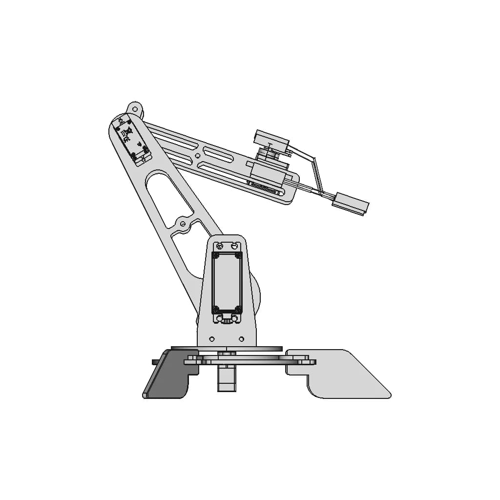 Robotic Arm - Complete | 3D Engineering Design File_0_90_degree_snapshot