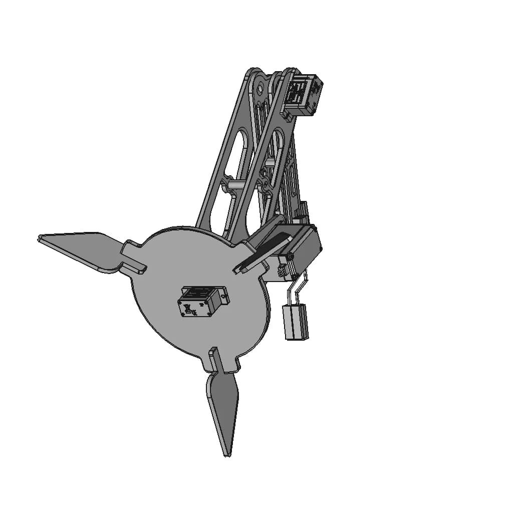 Robotic Arm - Complete | 3D Engineering Design File_60_30_degree_snapshot