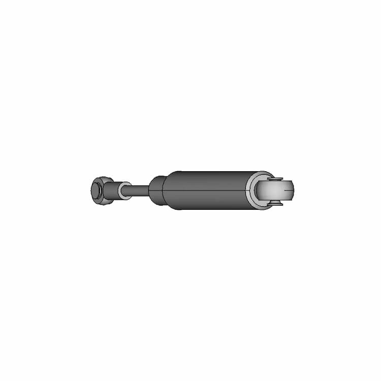 Zhugi Rc Car Shock Damper Aluminum Alloy 112Mm Builtu2Zhugi1In Rc Damper Shock Absorption Compatible With Scx10 D90 110 Rc Car | High-Quality CAD Model