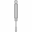 Zhugi Rc Car Shock Damper Aluminum Alloy 112Mm Builtu2Zhugi1In Rc Damper Shock Absorption Compatible With Scx10 D90 110 Rc Car | High-Quality CAD Model_270_0_degree_snapshot
