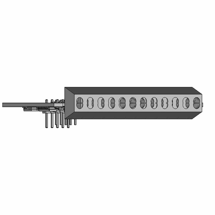 Line Detector - Line Follower | 3D Engineering Design File