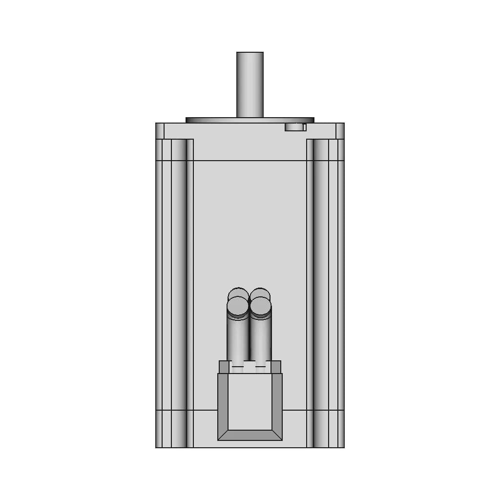 Closed Loop Stepper Motor 573Hbm20 With Hbs57 Datasheet - Standard Mechanical Component_90_0_degree_snapshot