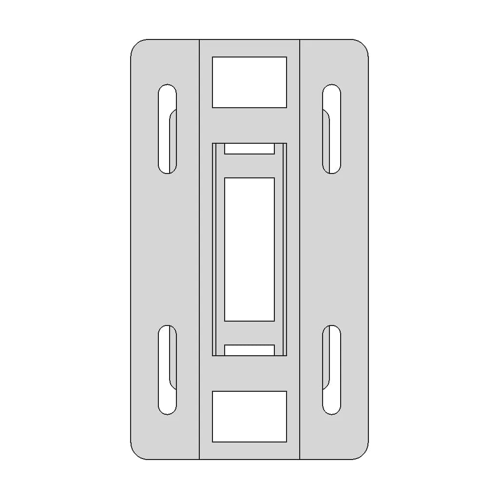 Co2 Laser Tube Support 50Mm - 80Mm Diameter - Downloadable CAD Representation_270_0_degree_snapshot